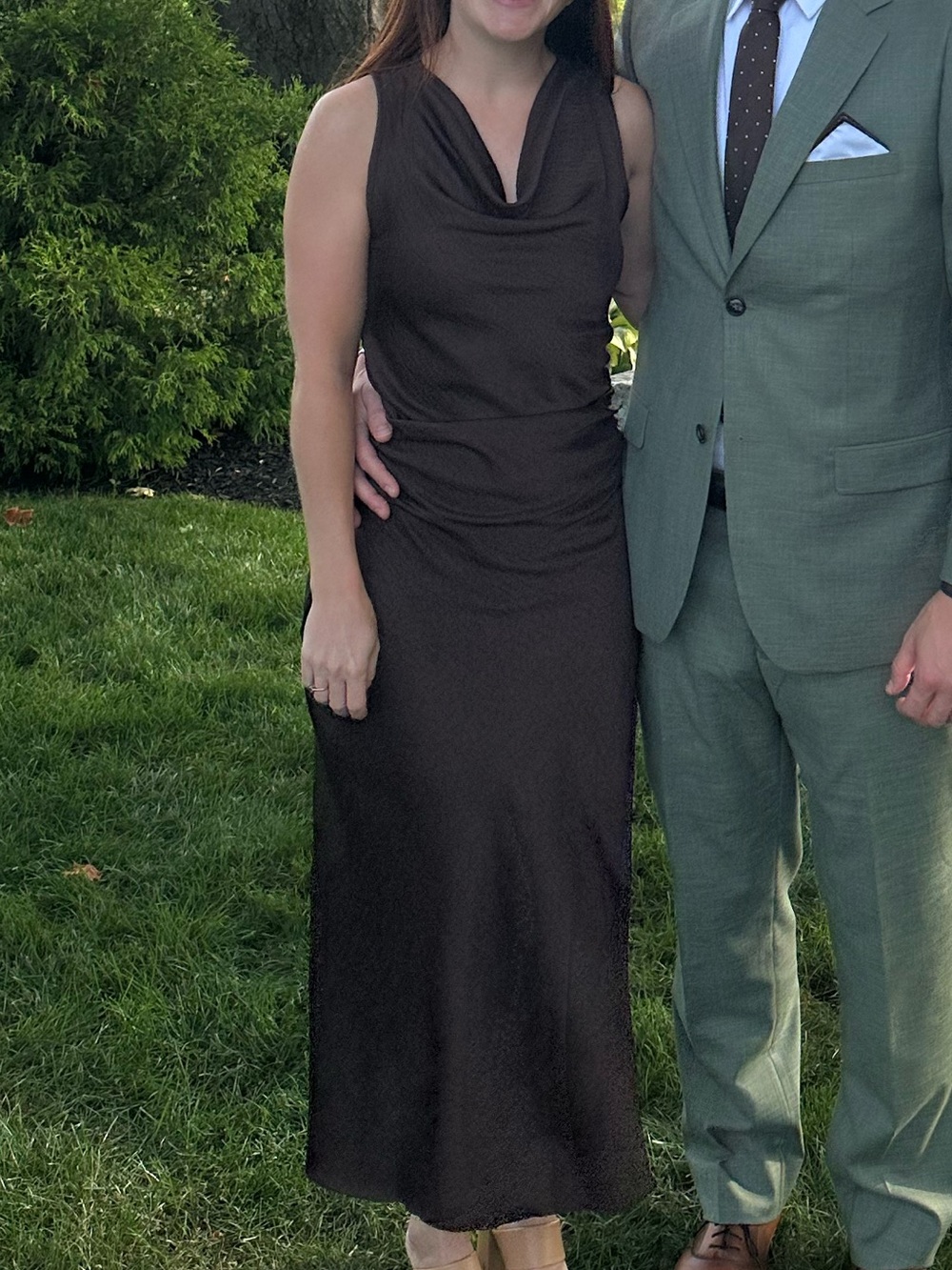 Bebe brown dress